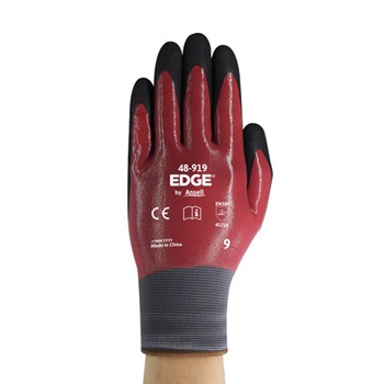NITRILE 48-919 EDGE GLOVES - S