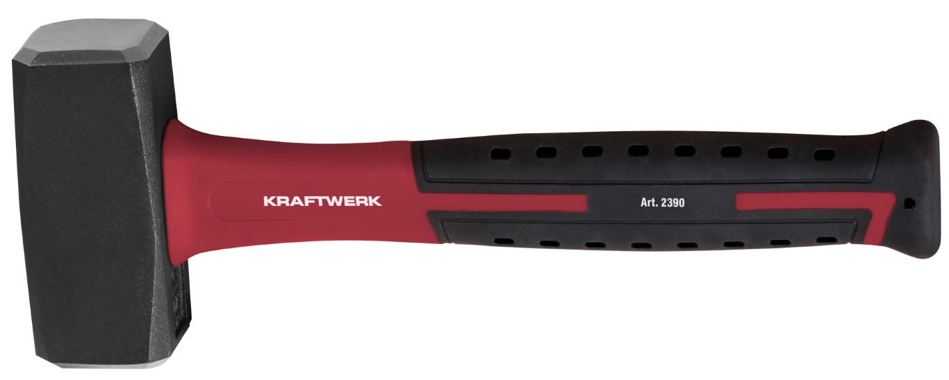 1500g Hand Hammer, Fiberglass Handle