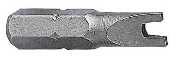 EMBOUT 1/4" FENTE 25 MM 10 MM, 5 PIÈCES.