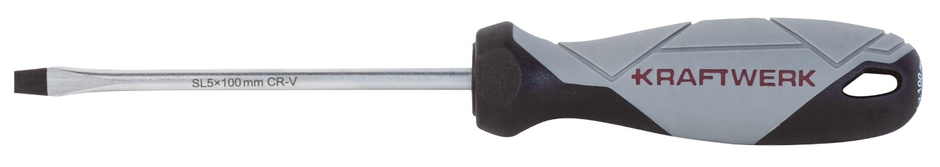 CHAVE DE PARAFUSOS FENDA, 5.0 X 100 MM, BASIC