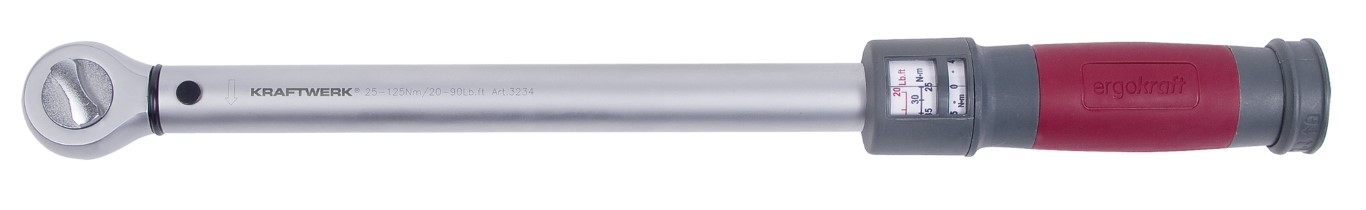 CHAVE DINAMOMÉTRICA CLICK 3/8" 25-125 NM