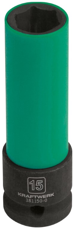 CHAVE DE CAIXA DE IMPACTO LONGA C/ PROTEÇÃO 1/2" - 15 MM