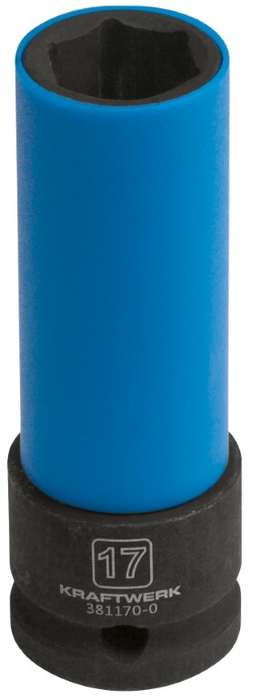 CHAVE DE CAIXA DE IMPACTO LONGA C/ PROTEÇÃO 1/2" - 17 MM
