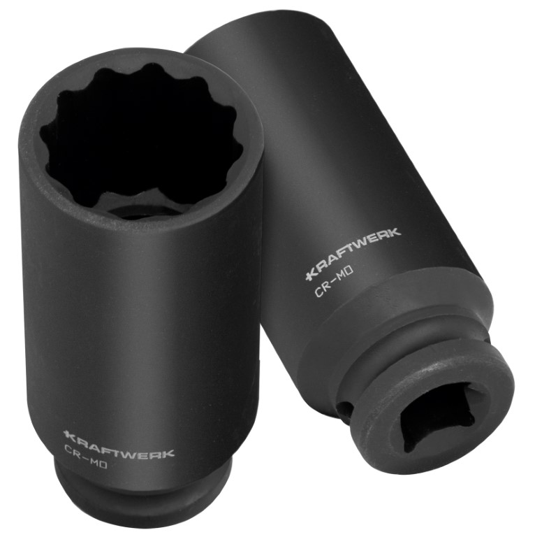 IMPACT SOCKET WRENCH 12 SIDES 1/2" 30MM