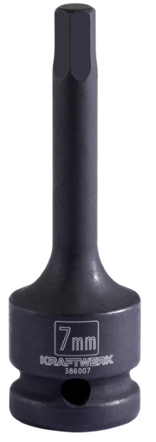 CHAVE DE CAIXA DE IMPACTO 1/2" SEXT 7 MM