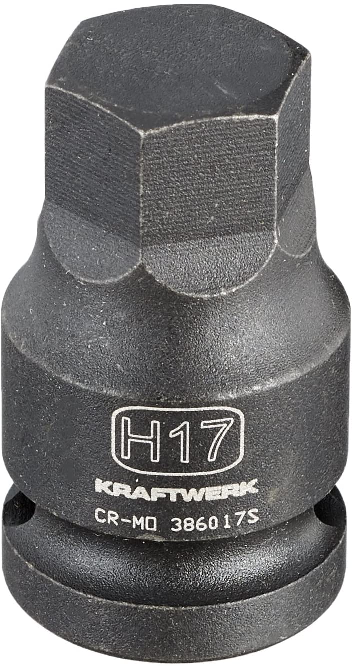 HEX BIT IMPACT WRENCH 17MM 1/2"