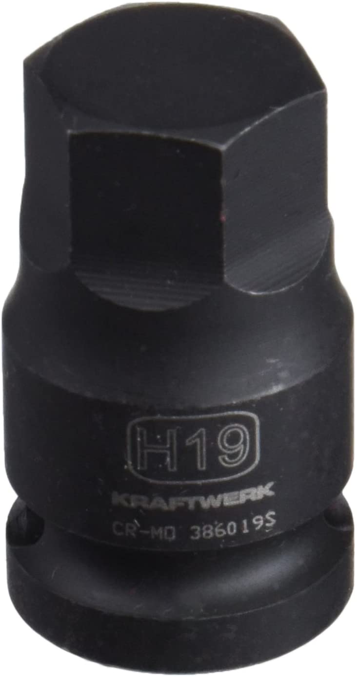 HEX BIT IMPACT WRENCH 19MM 1/2"