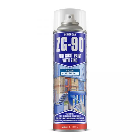 ACTION CAN - ZG90 BLUE ZINC SPRAY 500ML