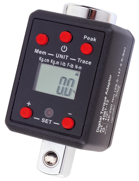 DIGITAL TORQUE WRENCH 1/2" 40-200 NM