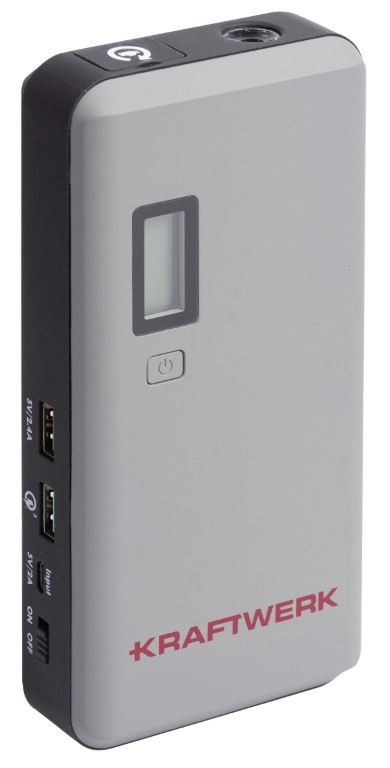 ARRANCADOR + POWERBANK, 800A 12V, 400CA - 800PA, 37 WH