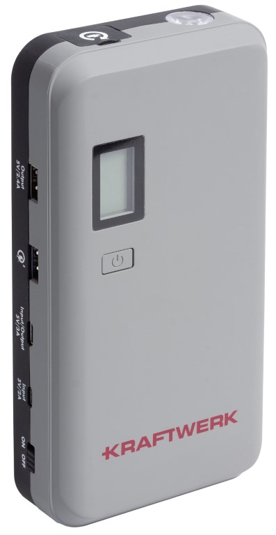 ARRANCADOR + POWERBANK, 1000A 12V, 500CA - 1000PA, 55.5WH