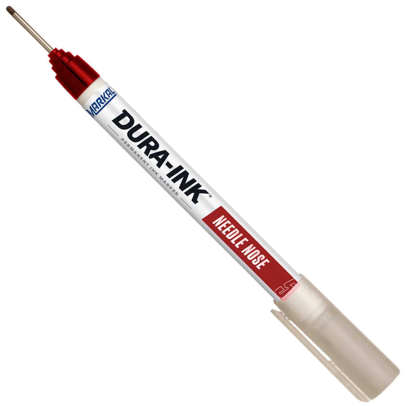 MARKAL-MARCADOR DURA-INK 5 VERMELHO