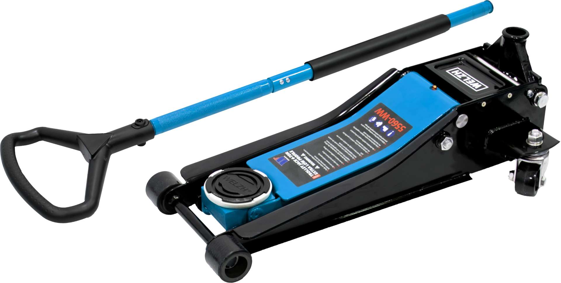 MACACO DE RODAS, BAIXO PERFIL 4 T (BLUE)