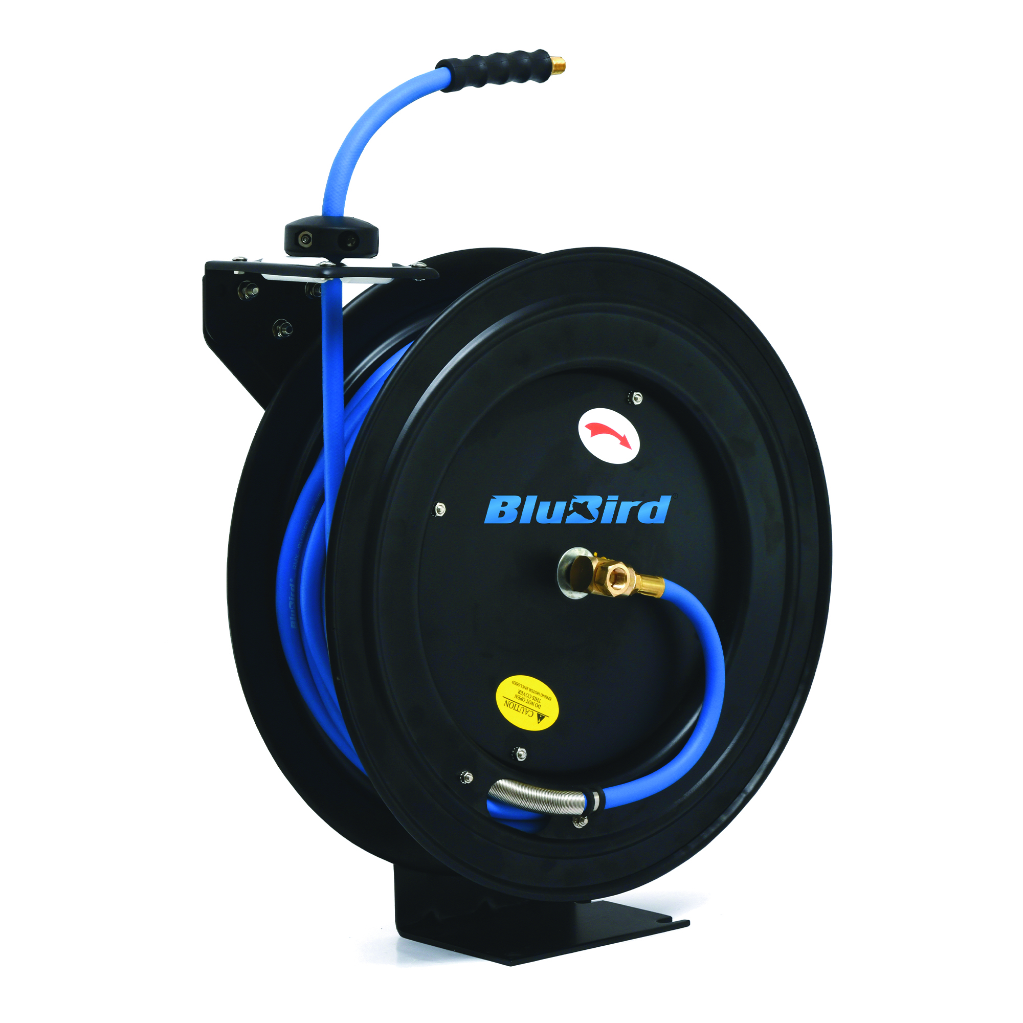 ENROLADOR DE MANGUEIRA BORRACHA RETRÁTIL 13MMX15MT